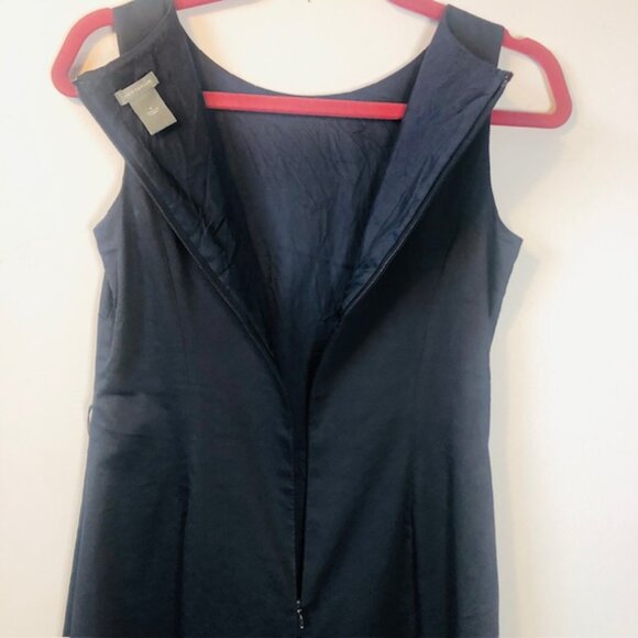 Ann Taylor Blue Business Dress Size 0, Seasonless Sheath, Knee Length, S… - Picture 6 of 6
